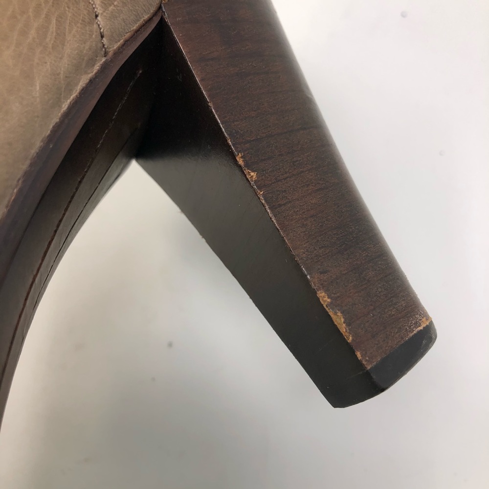 Frye lace up oxford pump heel tan brown - Picture 8 of 8